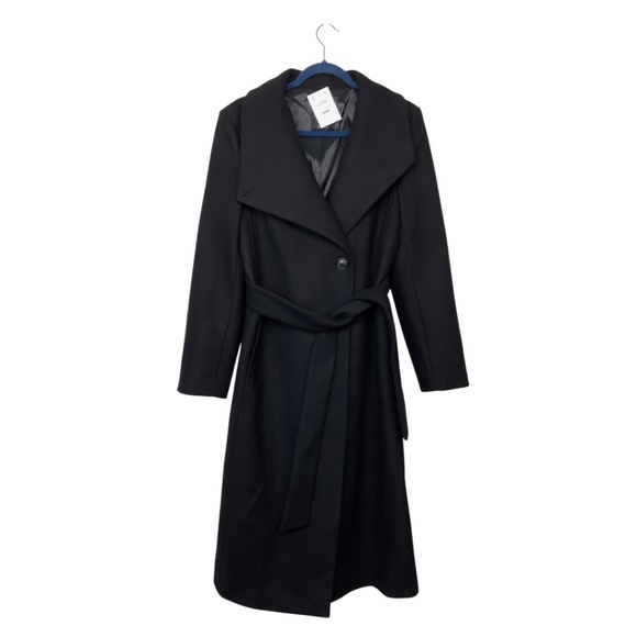 Mango Sirenita Belted Wool Blend Coat NWT - Picture 6 of 15